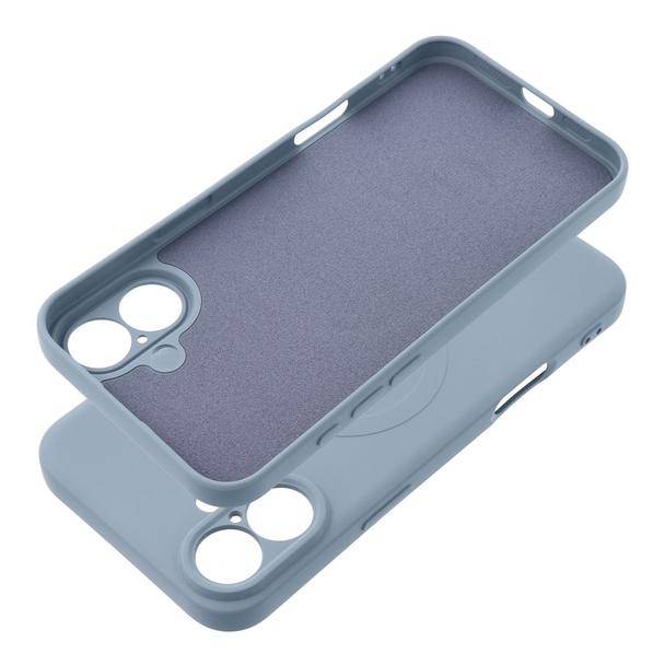Futerał do Samsung S25 PLUS Silicone Mag Cover zgodny z MagSafe jasnoniebieski
