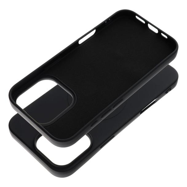 Etui na iPhone 16 PRO MAX Silicone Mag Cover zgodne z MagSafe (big hole) czarne