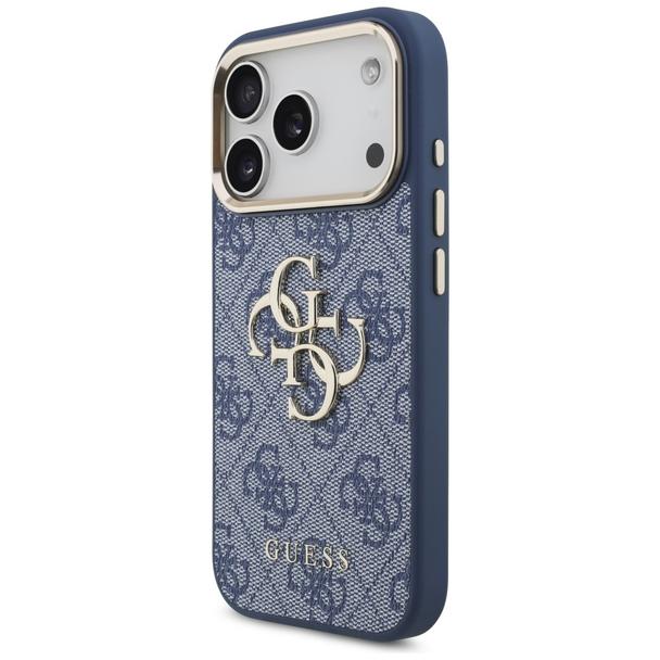 GUESS futerał do IPHONE 18 Pro /17 Pro (Big Classic Logo 4G) niebieski