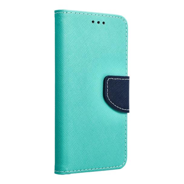 Kabura FANCY Book do SAMSUNG S7 (G930) granatowo miętowy