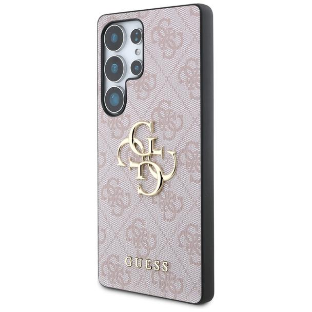 GUESS futerał do SAMSUNG S25 Ultra GUHCS25L4GMGPI (4G PU Big Logo) różowy