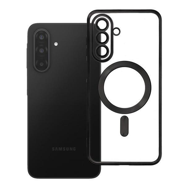 Futerał do Samsung A17 Electro Mag Cover zgodny z MagSafe czarny