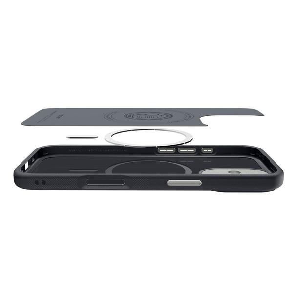 SPIGEN futerał NANO POP MAG kompatybilny z MagSafe do IPHONE 17 black sesame