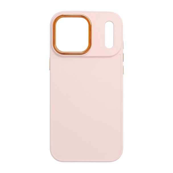 Etui na iPhone 17 Pro Max / 18 Pro Max Frame pudrowy róż