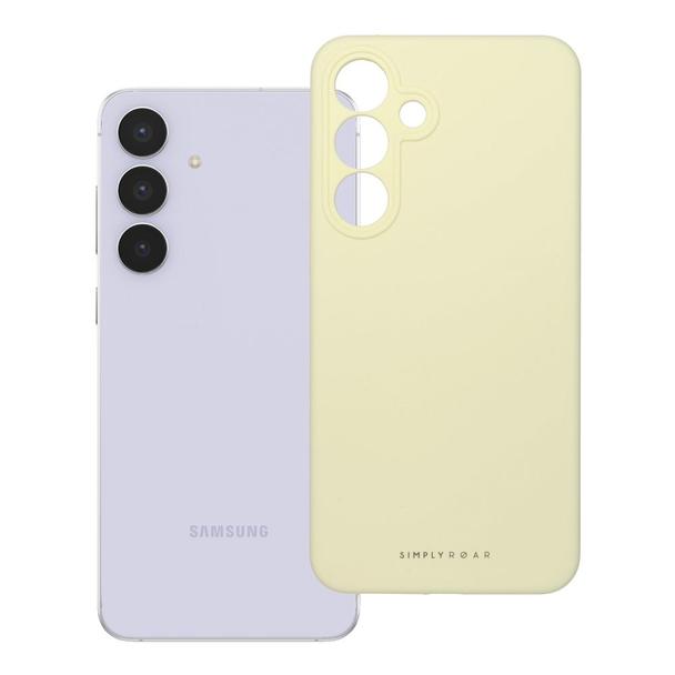 ROAR futerał CLOUD SKIN do SAMSUNG S25 FE Jasnożółty