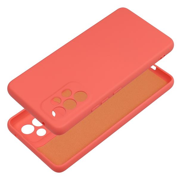 Futerał do Samsung A53 5G Silicone brzoskwiniowy