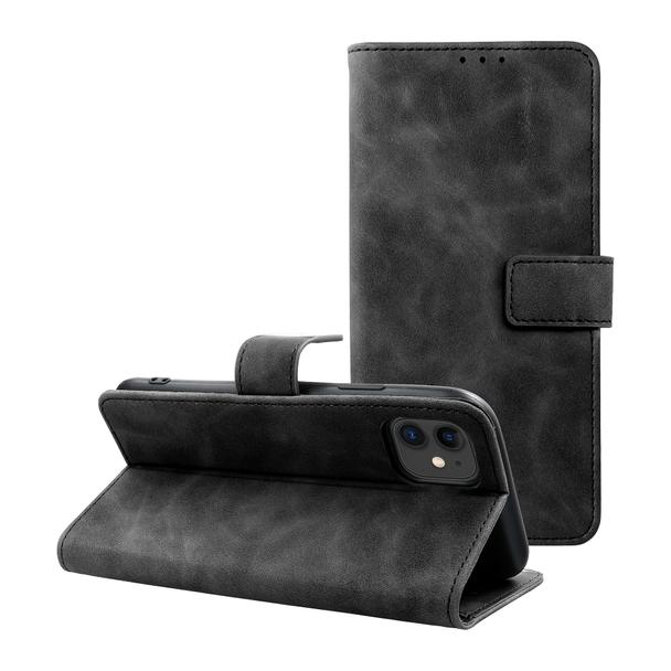 Etui z klapką na iPhone 12 / 12 PRO Tender Book czarne