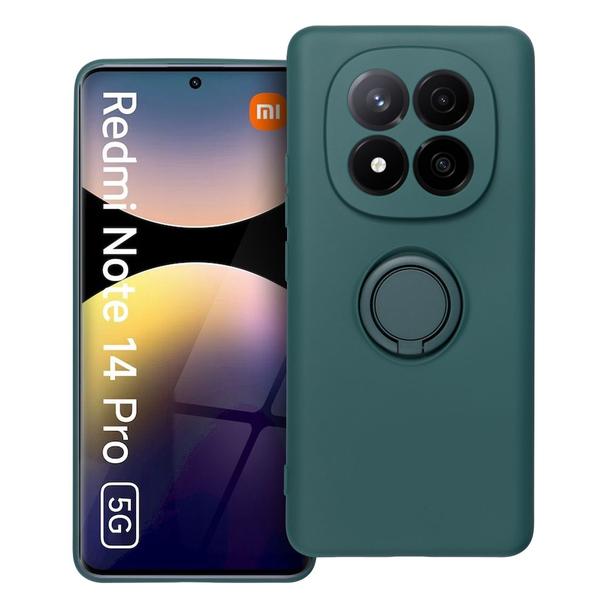 Futerał do Xiaomi Redmi Note 14 PRO 5G Silicone Ring zielony