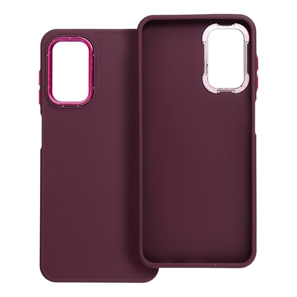 Futerał do Samsung A13 5G / A04S Frame fioletowy