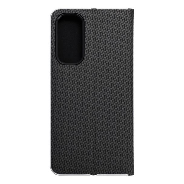 Etui z klapką na Samsung A25 5G Luna Book Carbon czarne