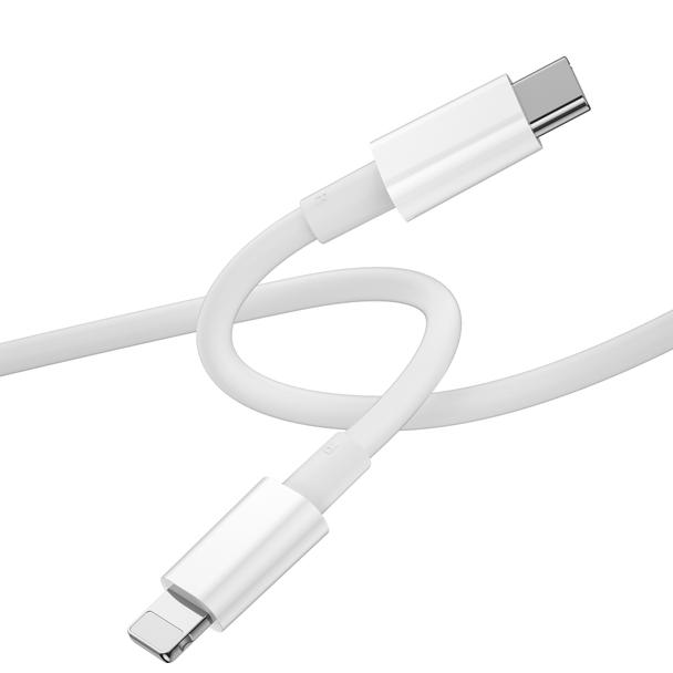 Kabel USB C do Lightning Wiwu 30W Wi-C008 biały