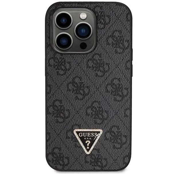 GUESS futerał do IPHONE 14 Pro Max GUHCP14XP4TDSCPK (Metal Logo Starss Crossbody) czarny