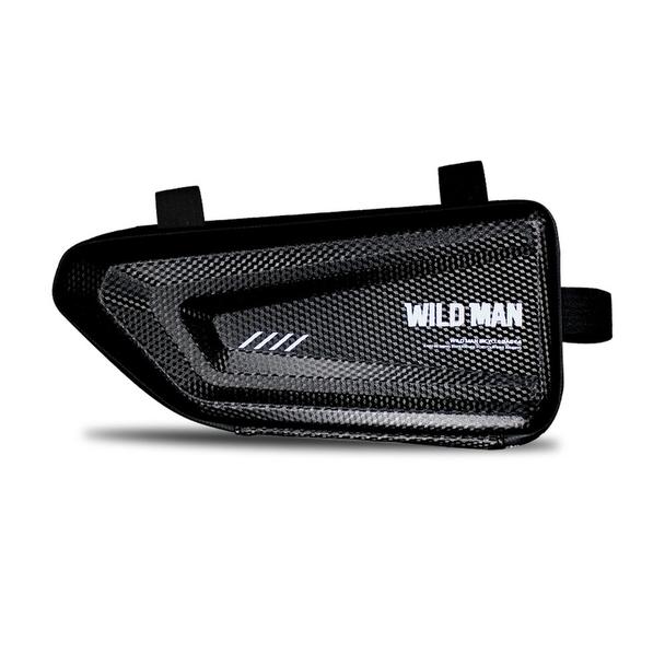 WILDMAN sakwa rowerowa pod ramę na zamek E4 1,5L ( 4" - 7" ) czarna