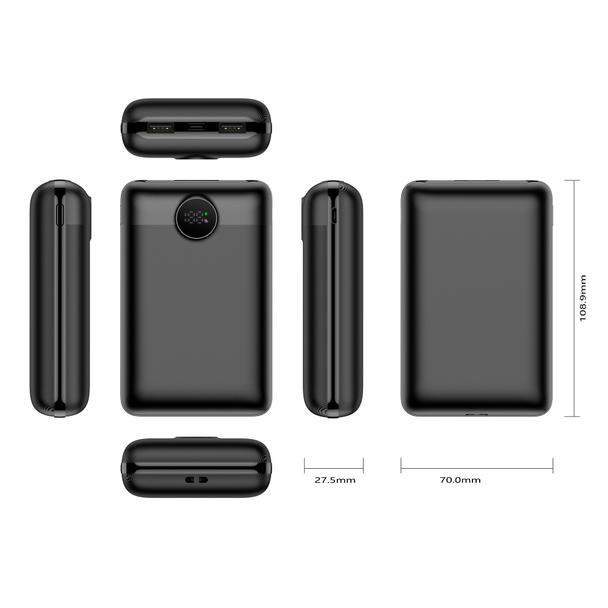 Powerbank Veger S20 (W2053) PD QC3.0 2A 22,5W 20000 mAh czarny 0INT