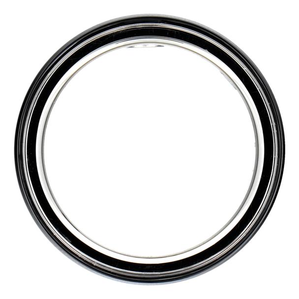 Smart Ring R8- inteligentny pierścień ceramiczny ze stacją ładującą rozmiar 15,4mm czarny