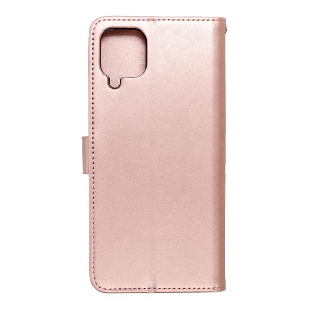 Etui z klapką na Samsung A12 / M12 Mezzo Book mandala złoto-różówe