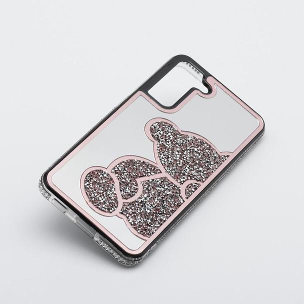 Etui na Samsung A07 / A08 Teddy Bear różowe