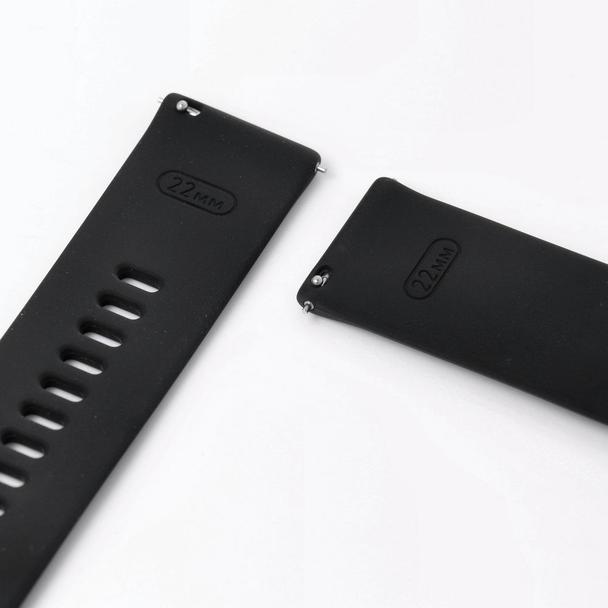 Pasek do zegarka 22mm Titmo Strap S1 silicone czarny