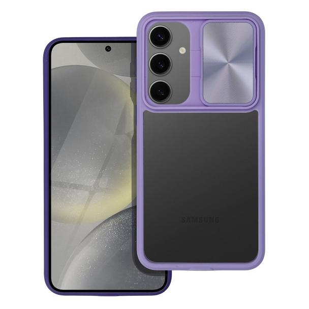 Futerał do Samsung S24 PLUS Slider fioletowy