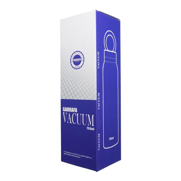 Butelka / bidon na wodę metal z uchwytem kompatybilnym z Magsafe 750ml niebieski