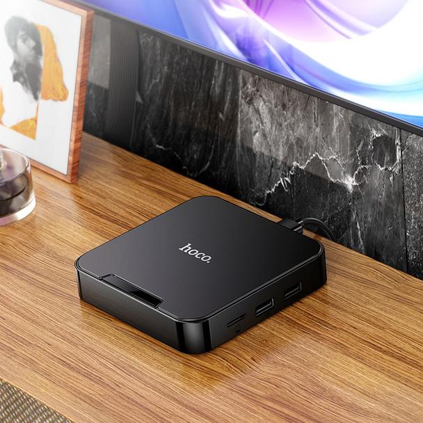 TV box Hoco WiFi 4K Android DQ08 czarny