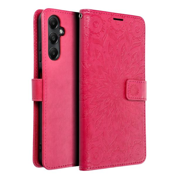 Etui z klapką na Samsung A05s Mezzo Book mandala magenta