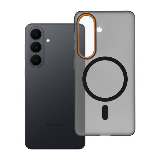 Etui na Samsung S26 Go Orange zgodne z MagSafe czarne
