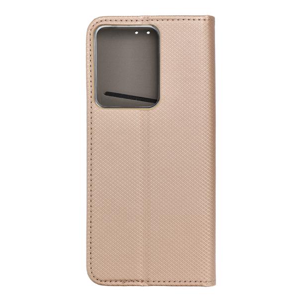 Etui z klapką na Realme 14T 5G Smart Case Book złote