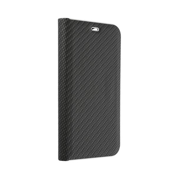 Etui z klapką na Xiaomi Redmi 9AT / Redmi 9A Luna Book Carbon czarne