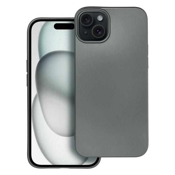 Futerał do iPhone 15 PLUS Metallic szary