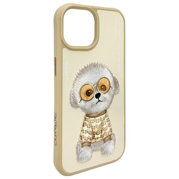 NIMMY futerał GLASSES COOL DOG do IPHONE 15 khaki