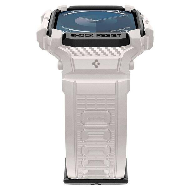 SPIGEN futerał RUGGED ARMOR "PRO" do APPLE Watch 10 (46 mm) dune beige