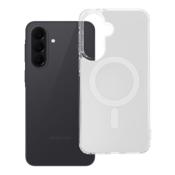 Etui na Samsung A37 Clear Fusion Mag Cover zgodne z MagSafe białe