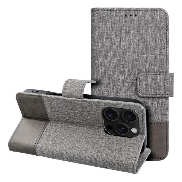 Etui z klapką na Samsung A27 Gomma Book szare