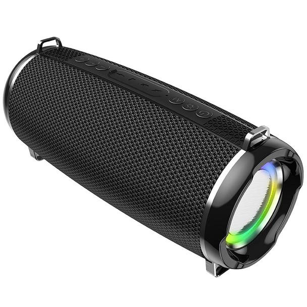 Głośnik bezprzewodowy LED 2 x 5W 6h Hoco HC2 czarny