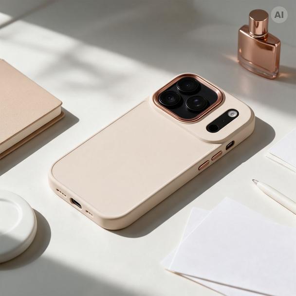 Etui na iPhone 18 Pro Max / 17 Pro Max Frame złote