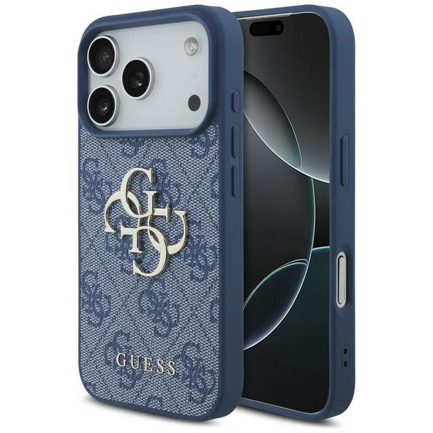 GUESS futerał do IPHONE 18 Pro/17 Pro (4G Big Logo) brązowy