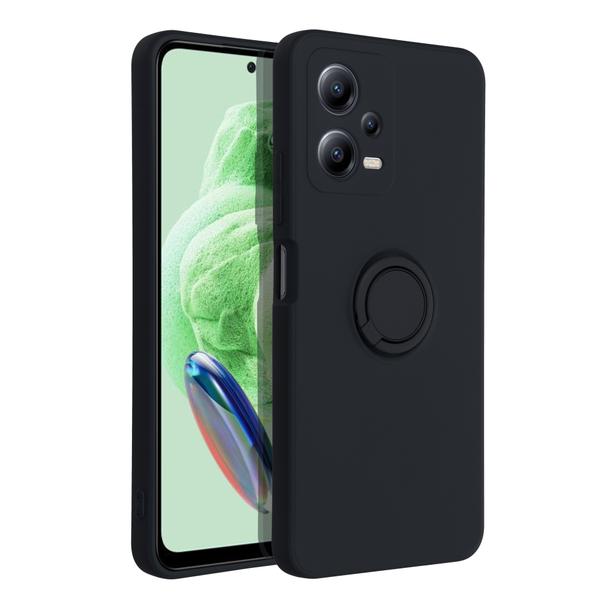 Futerał SILICONE RING do XIAOMI Redmi Note 12 5G czarny