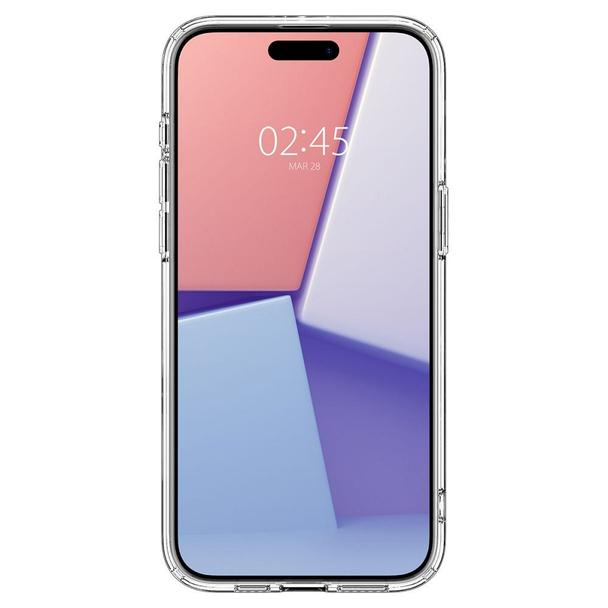 SPIGEN futerał ULTRA HYBRID MAG kompatybilny z MagSafe do IPHONE 15 Pro white
