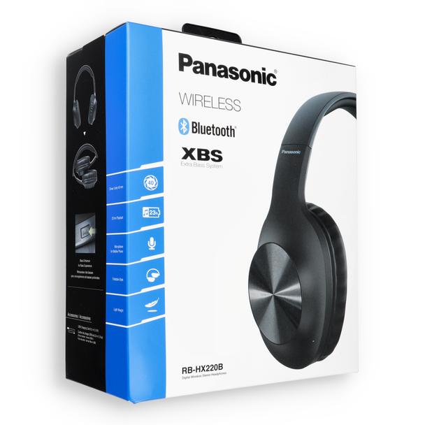 Słuchawki bezprzewodowe nagłowne  PANASONIC RB-HX220BDEK czarne