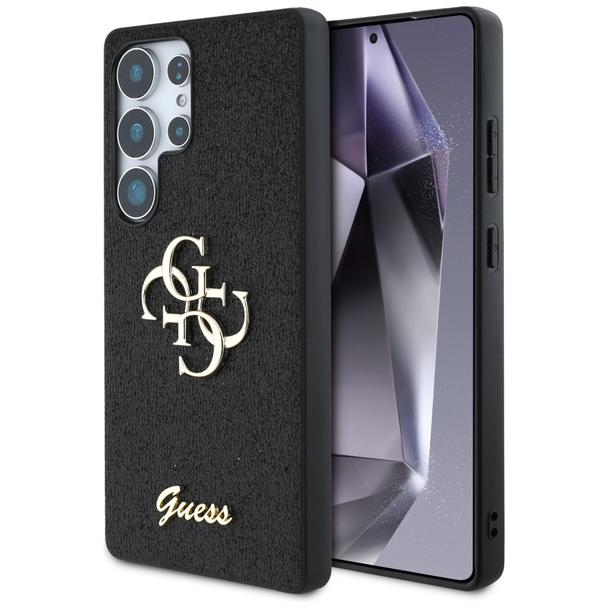 GUESS futerał do SAMSUNG S25 Ultra GUHCS25LHG4SGK (Fixed Glitter Big 4G) czarny