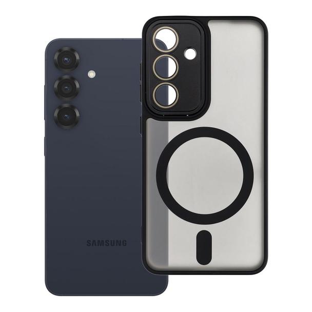 Etui na Samsung S25 Variete Mag Cover zgodne z MagSafe czarne