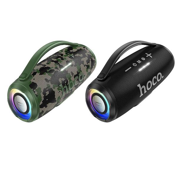 Głośnik bezprzewodowy LED 2 x 15W 4h Hoco HA4 MINI czarny