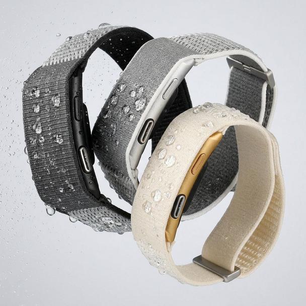 Inteligentny smart band z IP68, EKG, HR, HRV, BP, SPO2, Sleep & Strees monitor TITMO Loop I-110 srebrny 0INT