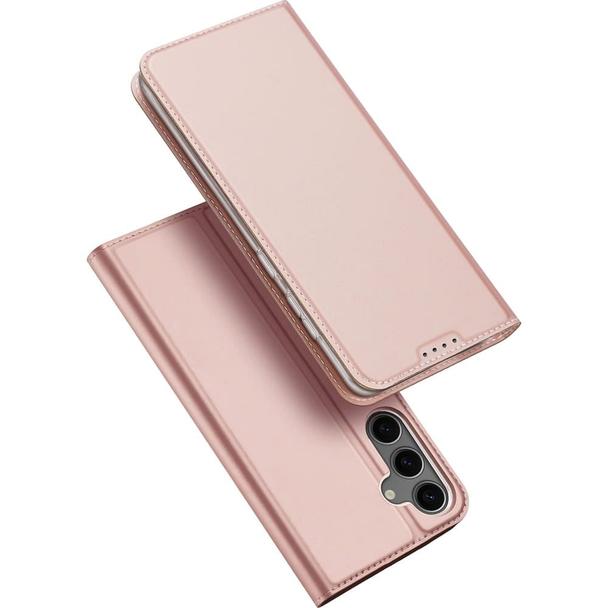 DUX DUCIS kabura SKIN PRO do SAMSUNG S25 różowa