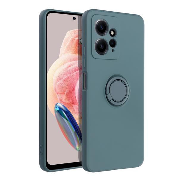 Futerał SILICONE RING do XIAOMI Redmi Note 12 4G  zielony