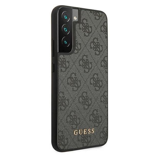 GUESS futerał do SAMSUNG S22 GUHCS22SG4GFGR (4G Metal Gold Logo) szary