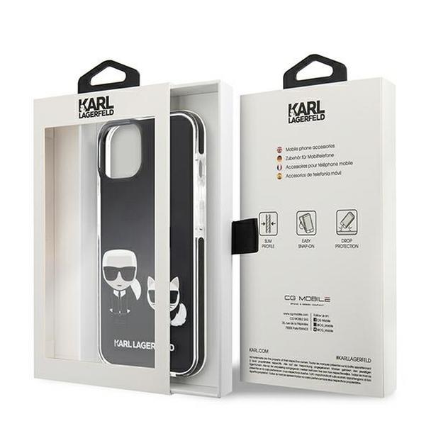 KARL LAGERFELD futerał do IPHONE 13 Mini KLHCP13STPEKCK (K C Bodies) czarny