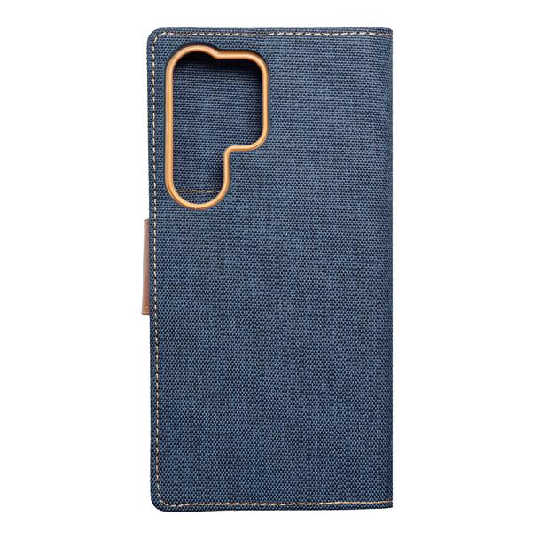 Kabura CANVAS Book do SAMSUNG S23 Ultra granatowy
