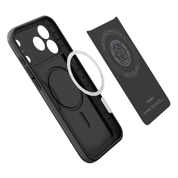 SPIGEN futerał THIN FIT MAG kompatybilny z MagSafe do IPHONE 17 Pro Max black